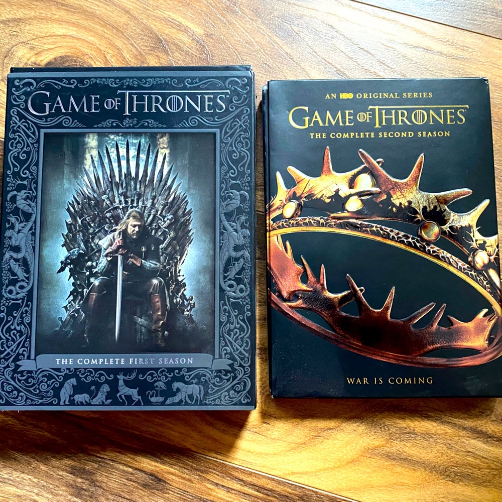 Game of Thrones - Season 1-2 DVD sets